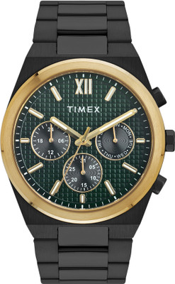 TIMEX TWEG297SMU03 Timex Green Round Dial Analog Watch  - For Men