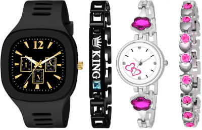 PEPPER STYLE Analog Watch  - For Couple