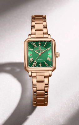 NAVIFORC NF5065_RG/GN Analog Watch  - For Women
