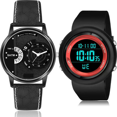 TIMETRANSELEVATE BM35-DG56 Analog-Digital Watch  - For Men