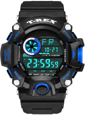 Trex S_SHOCK WATCH Dual Time Chronograph Water & Shock Resistance Digital Watch  - For Men