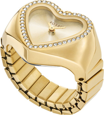 FOSSIL Watch Ring Watch Ring Analog Watch  - For Women