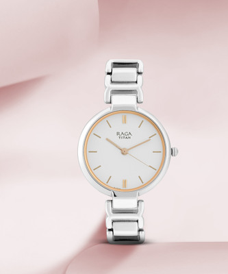 Titan NP2608SM01 Raga VIVA 2 Analog Watch  - For Women