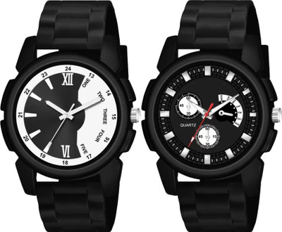 casera Stylish Designers Multi Color Combo Watch Analog Watch  - For Men