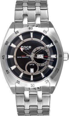 Foce F828GSSM FOCE Multifunction Blue Dial Metal Belt Analog Watch  - For Men