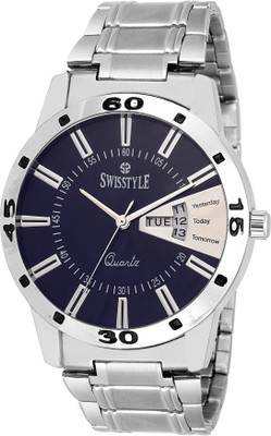 Swisstyle Day Date Analog Watch  - For Men
