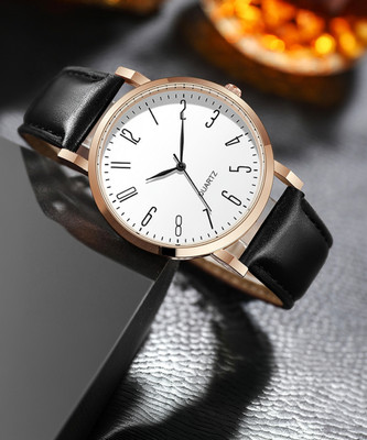casera 601 Rose Gold Case Designers Wrist Watches For Boy And Men Analog Watch  - For Men