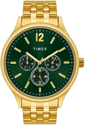 TIMEX Timex Men Green Round Dial Analog Watch-TWEG18435 Timex Men Green Round Dial Analog WatcH Analog Watch  - For Men