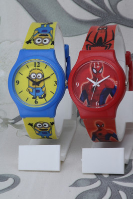 BHAKTVATSAL Best Children's Choice Cartoon Design Dial Fancy Rubber Belt Best Children's Choice Cartoon Design Dial Fancy Rubber Belt Analog Watch  - For Boys & Girls