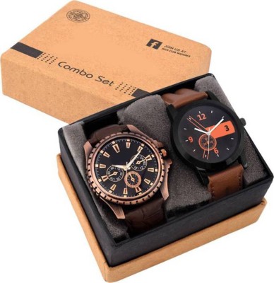 SPLAZOS Pack of two Analog Watch  - For Men