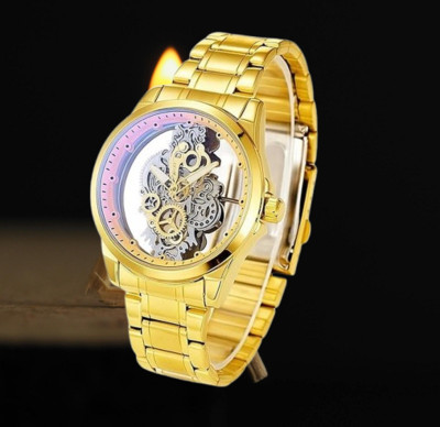 SHIVTRADRE Fashion Men's Gold Watch Analog Watch  - For Men