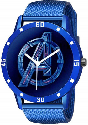 Qlufovi Avengar-Brown pu avengar Brown analog watch Analog Watch  - For Men