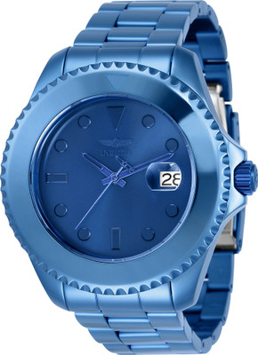 INVICTA 35040 Pro Diver Blue Dial Chronograph Automatic Analog Watch  - For Men