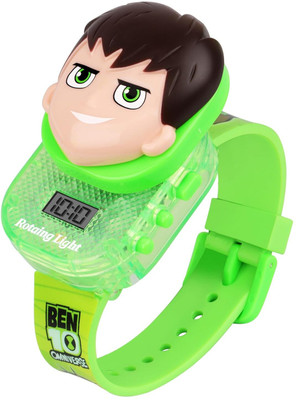 Amigos LED Digital Disco Light Display Waterproof Smart Design Kids Watch (2-15 Years) Ben 10 Digital Glowing Watch for kids with Music,Light and Sound Digital Watch - For Boys & Girls Amigos LED Digital Disco Light Display Waterproof Smart Design Kids Watch (2-15 Years) Ben 10 Digital Glowing Watch for kids with Music,Light and Sound Digital Watch - For Boys & Girls