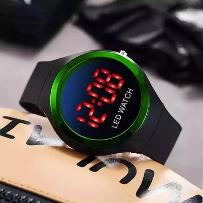 Tarido 301 New Trending Full Green Ring Waterproof Gym Fitness Freek Digital watch Digital Watch  - For Men