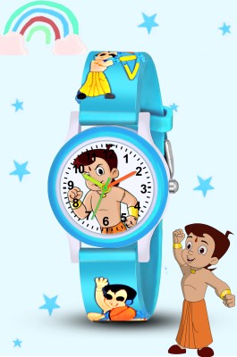 SPINOZA Attractive LightBlue color cartoon Chota Bheem new design analog watch Analog Watch  - For Boys & Girls