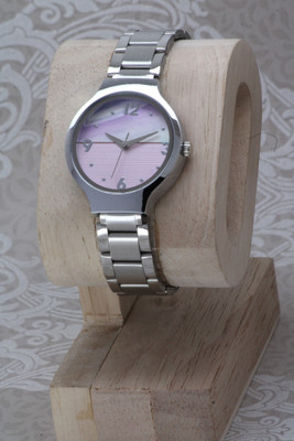 ZANZEER Party-Wedding Look Two Tone Colorful Dial Fancy Stainless Steel Chain Belt Party-Wedding Look Two Tone Colorful Dial Fancy Stainless Steel Chain Belt Analog Watch  - For Girls