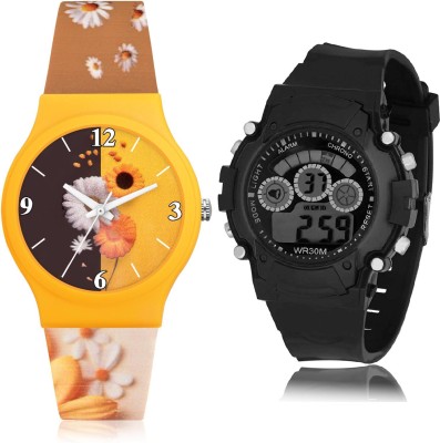 TIMOXIDE CM713-B1 Analog-Digital Watch  - For Girls