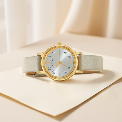 Titan 2678Yl01-Dm480-Ladies Karishma Analog Watch  - For Women
