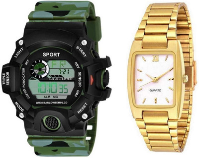 VISER Analog-Digital Watch  - For Couple