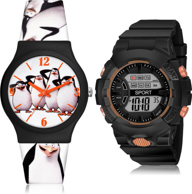 TIMETRANSELEVATE CM718-DG33 Analog-Digital Watch  - For Boys