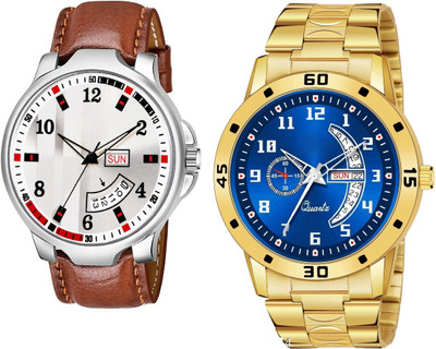 Caihong BRN-8-AND-GOLD-4 Analog Watch  - For Men