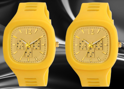 HALA MILLER Stylish Premium Quality Men Watch Square Dial Wrist Sports Watch with Pack of 2 Analog Watch  - For Men