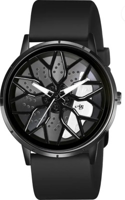 LOOFTRADER JU92 MEN WHEEL DESIGN SPINNER ANALOG Analog Watch  - For Men