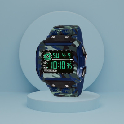 TrackFly 9097 ARMY BELT Digital Watch  - For Men