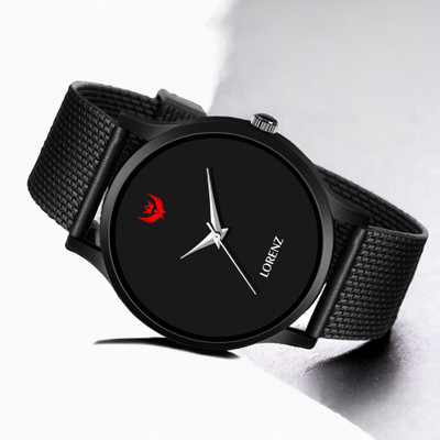 LORENZ MK-2041W Lorenz Black Dial Men's Watch | Watch for Men | Watch for Boys- 2041W Analog Watch  - For Men
