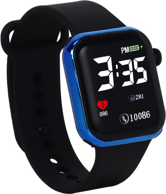 MVS Digital Dial Smart Design LED Display Kids Watch for Boys&Girls (Age 4-15 Years) Digital Dial Waterproof Smart Design Led Display Kids Watch Digital Watch  - For Boys & Girls