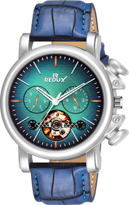 REDUX MW-122 Green Dial Synthetic Leather Water Resistant Formal Analog Watch  - For Boys & Girls