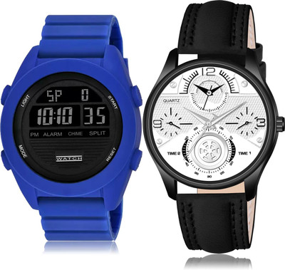TIMETRANSELEVATE DG82-BA151 Analog-Digital Watch  - For Men