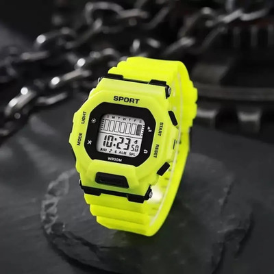 ashcol Men & Women NEW GENERATION GYM DIGITAL NEW DIGITAL LED SPORTS Silicone Strap Hybrid Multi Function Working Premium Quality LED Luminous Light Digital Watch - For Men & Women ashcol Men & Women NEW GENERATION GYM DIGITAL NEW DIGITAL LED SPORTS Silicone Strap Hybrid Multi Function Working Premium Quality LED Luminous Light Digital Watch - For Men & Women