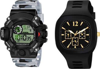 Brostin Unique Design Analog-Digital Men's Combo Watches Analog-Digital Watch  - For Men