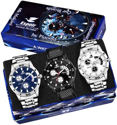 Espoir High Quality Combo of 3 watches Analog Watch For Men