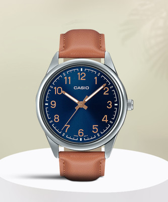 CASIO ENTICER Analog Watch – For Men A2036 (MTP-V005L-2B4UDF) For Rs. 989 @ 55 %