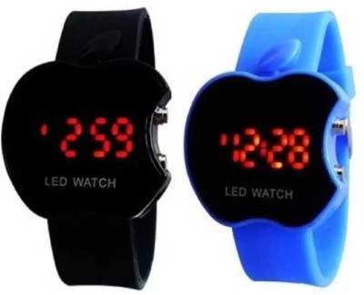 HF Haifun New Generation Black LED Display Top Latest Design In Market Digital Watch  - For Boys & Girls