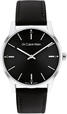 Calvin Klein Swiss Dressed Qtz BlaRound Dial Unisex Watch / Analog Watch  - For Men & Women