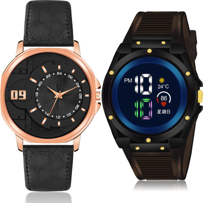 TIMOXIDE BM39-DG94 Analog-Digital Watch  - For Men