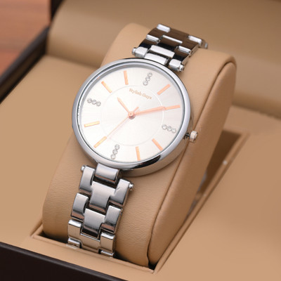 STYLISH GUYS DB Women Silver Watch EX87 watch for women, Trending Women Watch EXA87 Analog Watch  - For Women
