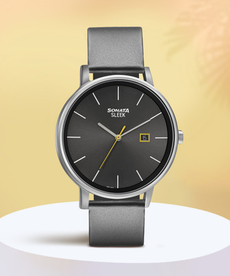 SONATA NP7131SL05 Sleek 4 Analog Watch  - For Men