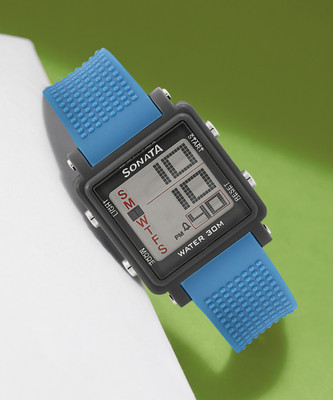 SONATA NL77043PP04A Digital Watch  - For Men
