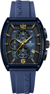 Alix Modern Dial With Textured Elements, And Striking Rose Gold-tone accents Analog Watch  - For Men