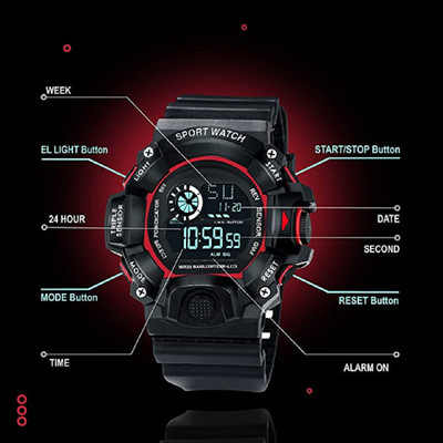 blutech New G Sports NEW GENERATION MULTIFUNCTIONAL WATERPOOF UNISEX DIGITAL WATCH KIDS FOR BOYS Digital Watch  - For Boys