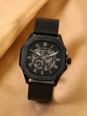 French Connection Automatic Men Skeleton Dial & Bracelet Style Automatic Analog Watch  - For Men