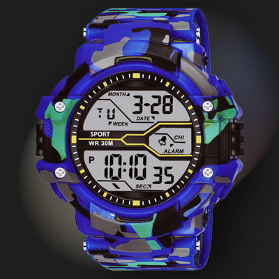 HALA ARMY Military Watch Multi-Function Stylish Sports Silicon Strap & Attractive Look Digital Watch  - For Boys