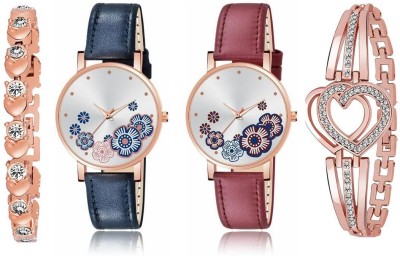 womenue Fashion 209 - BLUE/MAROON RG D-PATI 209 Analog Watch  - For Girls