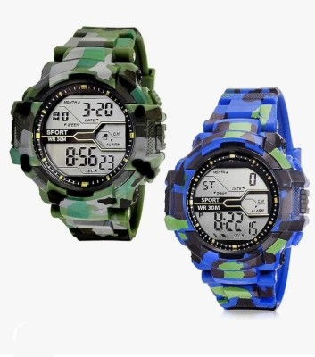 Timefit Waterproof Digital Sports Watch Army Sports Watch For Boys. Top Quality High Demand Digital Watch  - For Boys