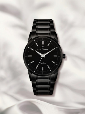 Carlington Premium Premium Self Adjustable Stainless Steel Strap Water Resistant Analog Watch  - For Men